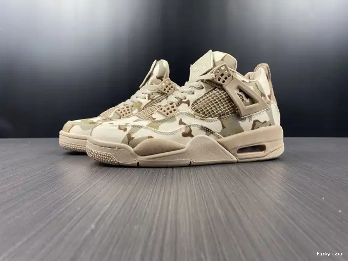 Husky May x Camo Aleali Jordan Air 4 DJ1193-200 0614